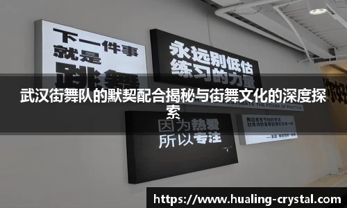 武汉街舞队的默契配合揭秘与街舞文化的深度探索
